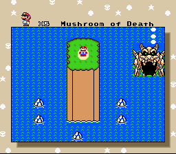 Super Mario - Mushroom of Death Screenthot 2